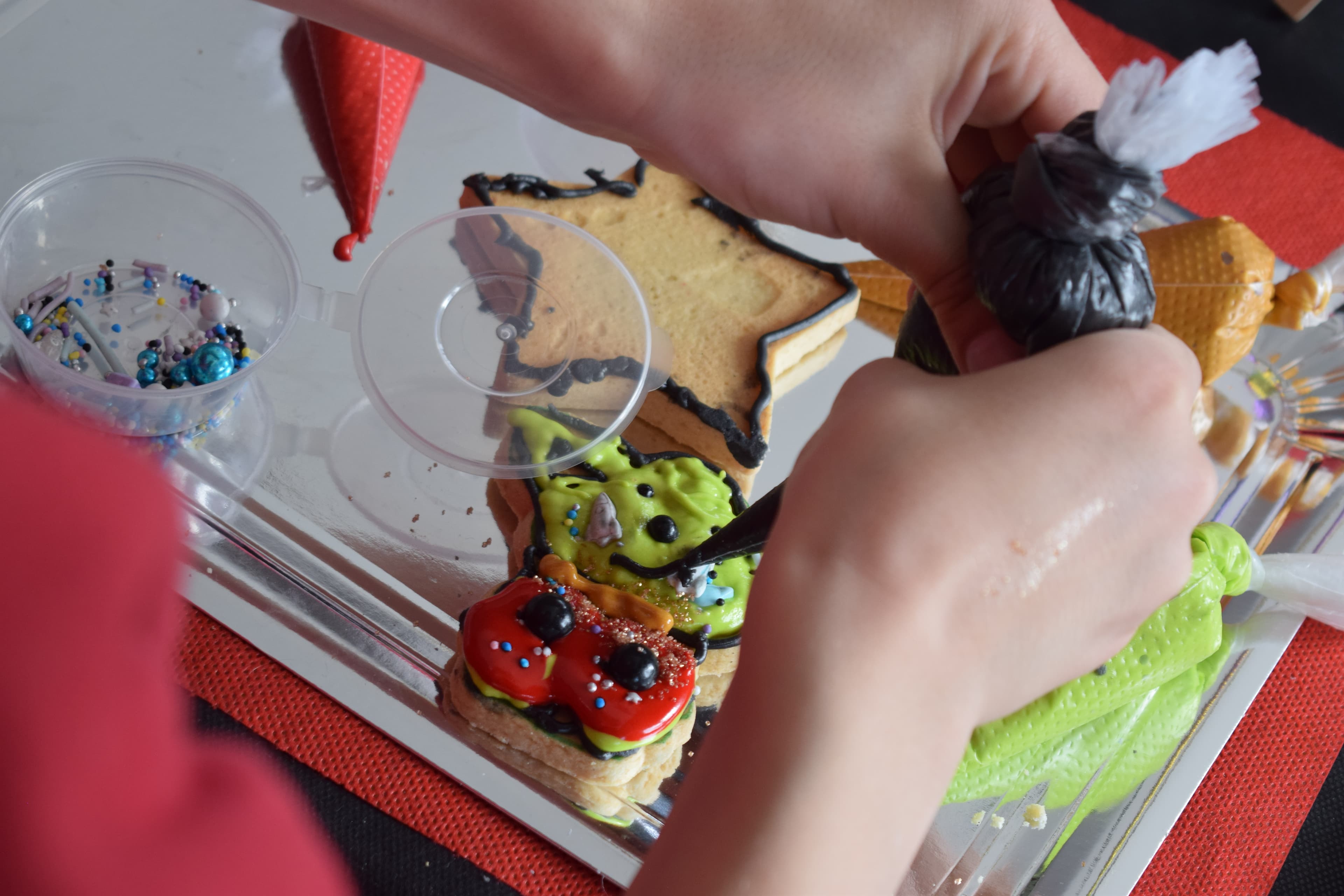 Atelier star wars création de biscuit Roscoff,yoda