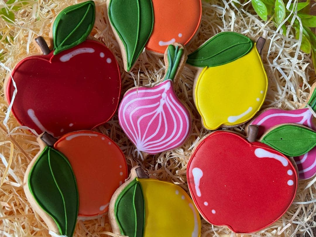 Biscuits fruits et légumes
