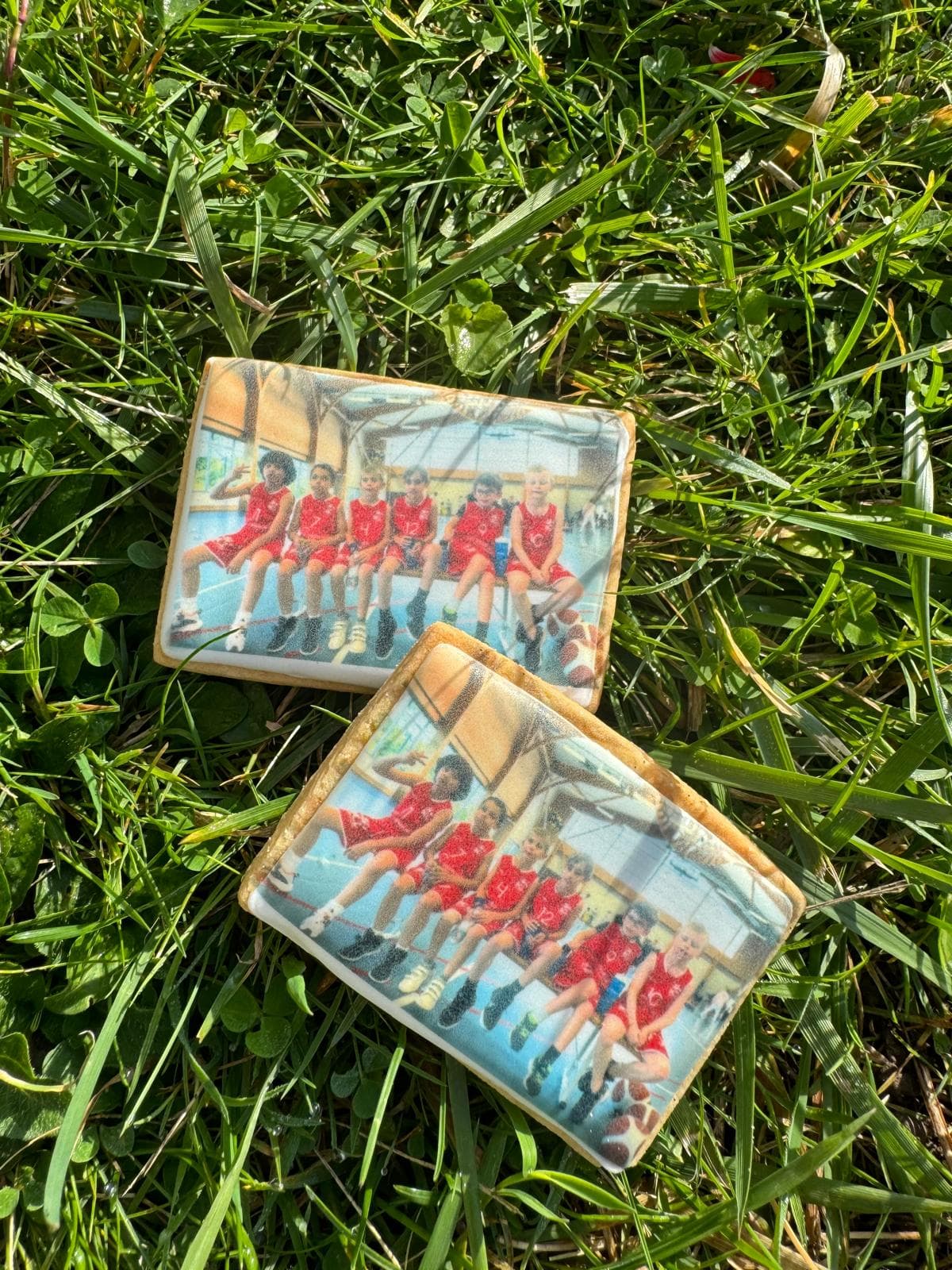 Biscuit photo basket enfant